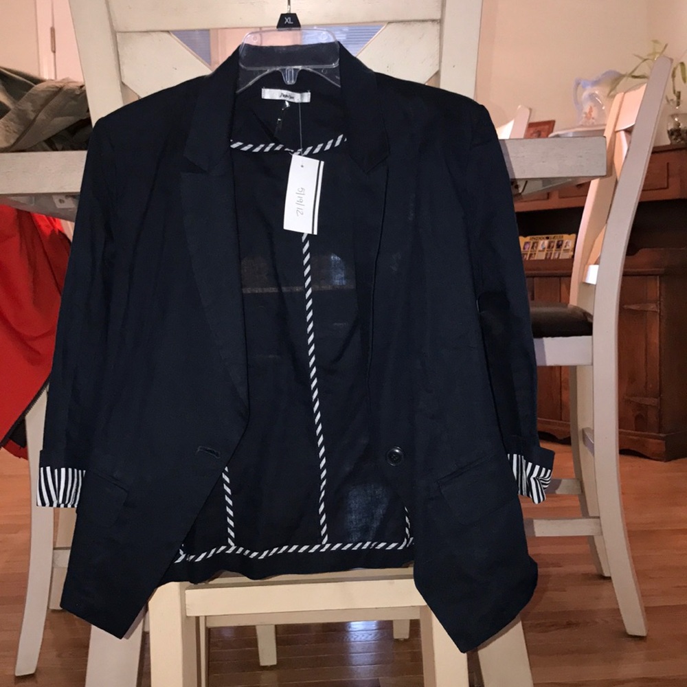 Navy blazer
